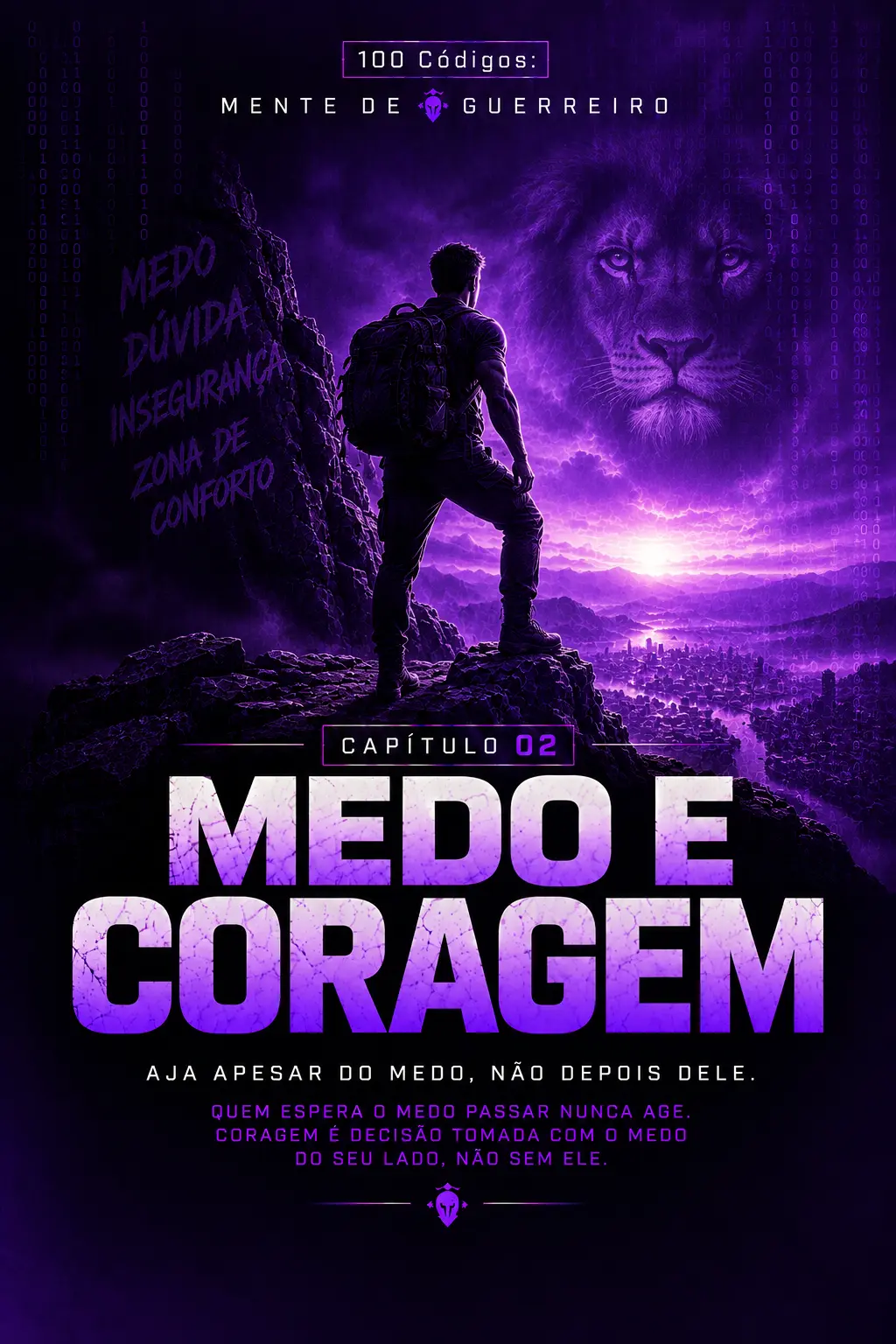 Capa do capítulo 02 — Medo e Coragem